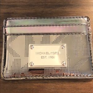 Michael Kors Metallic Cardholder